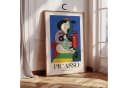 JUSTGOODMOOD Poster Pablo Picasso Abstraktes Porträt Kubismus Bild 5