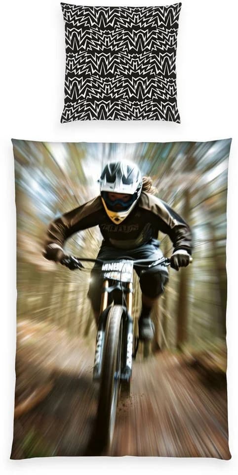 Herding Young Collection Wendebettwäsche Motocross Design Microfaser - Bild 2