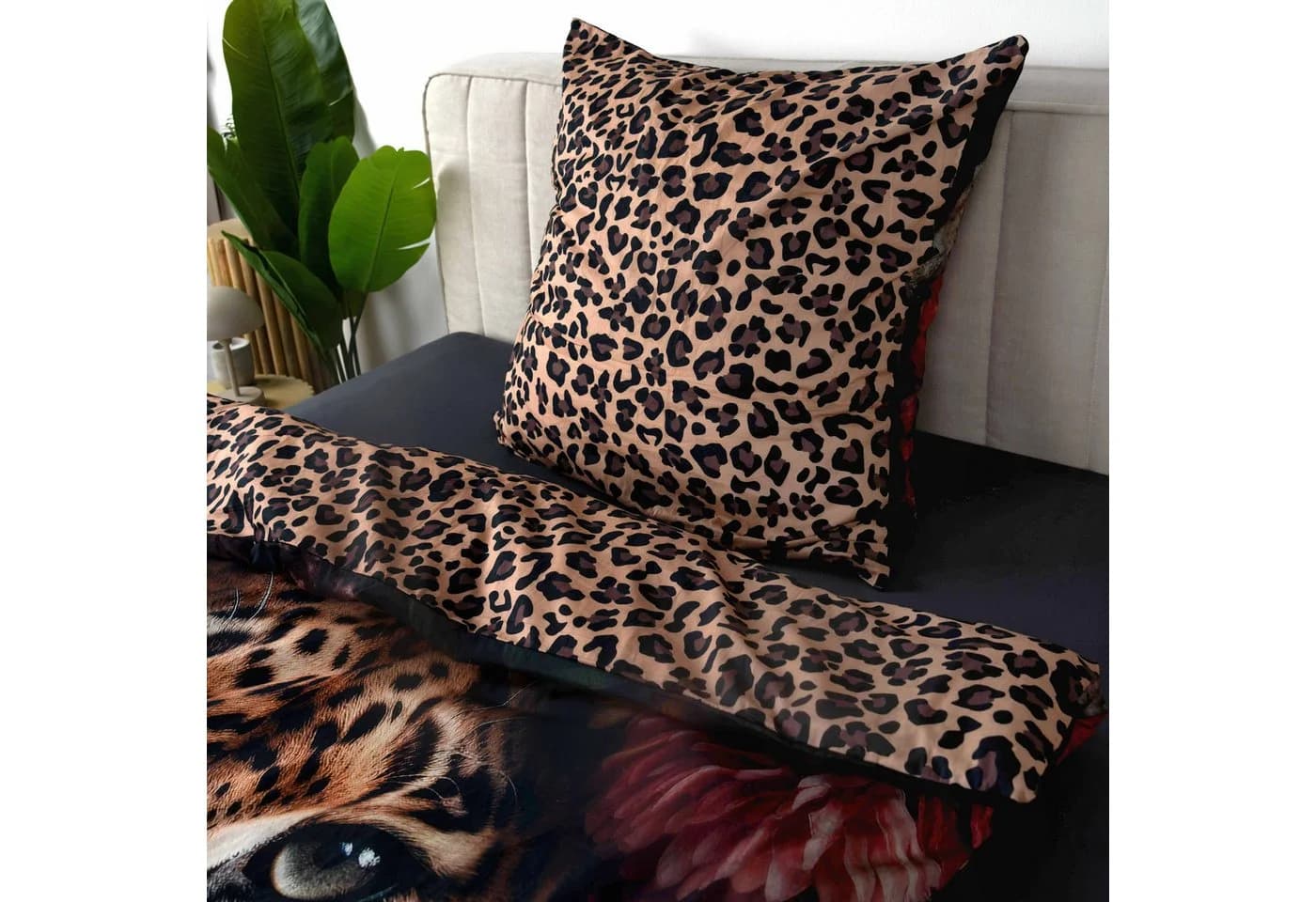 Herding Bettwäsche Wild Flowers Leopard 100% Baumwolle - Bild 3