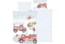 Baby Best Babybettwäsche Feuerwehr Renforcé 2 teilig Wendebettwäsche Bild 1