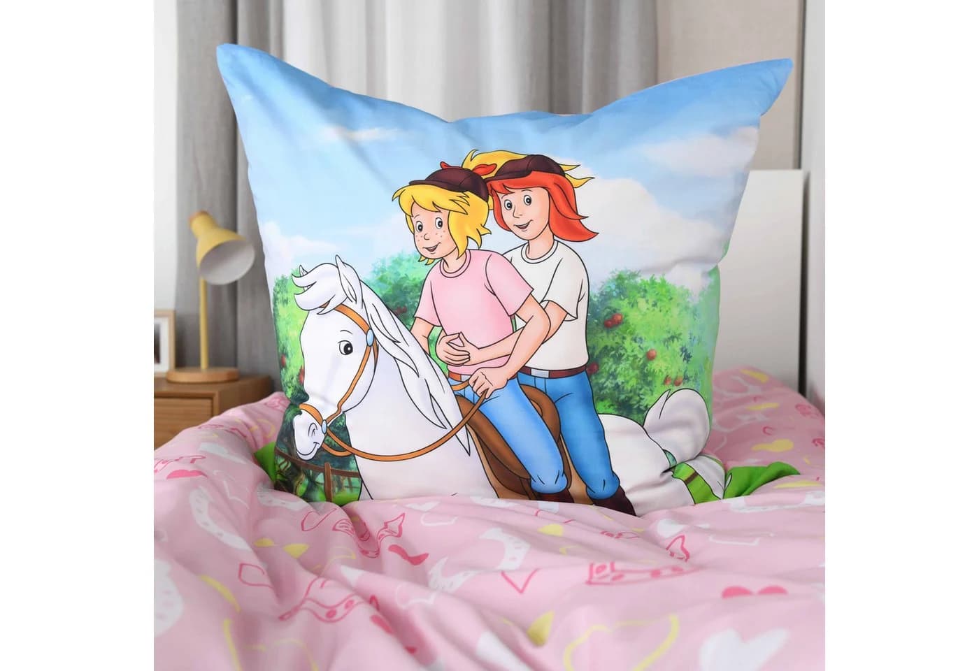 Kinderbettwäsche Bibi und Tina multicolour Wendebettwäsche - Bild 5