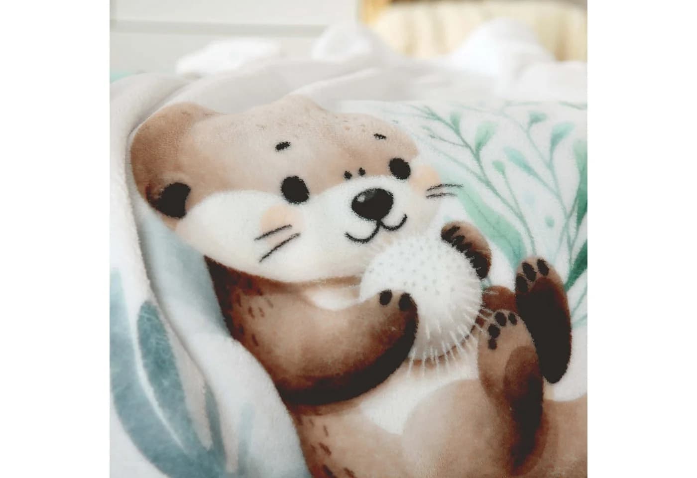 Baby Best Babydecke Schnuffel-Otter Bunt Polyester - Bild 4