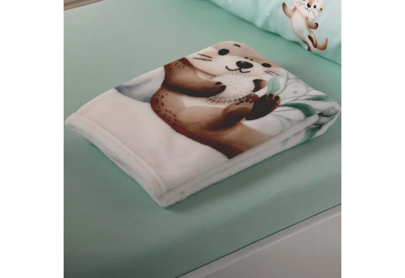 Baby Best Babydecke Schnuffel-Otter Bunt Polyester - Bild 5