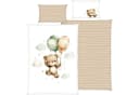 Baby Best Babybettwäsche Ballon Teddy, Renforcé, 2 teilig, Wendebettwäsche Bild 1