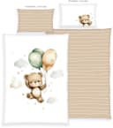 Baby Best Babybettwäsche Ballon Teddy, Renforcé, 2 teilig, Wendebettwäsche Bild 3