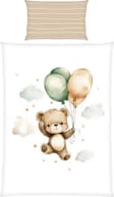 Baby Best Babybettwäsche Ballon Teddy, Renforcé, 2 teilig, Wendebettwäsche Bild 4