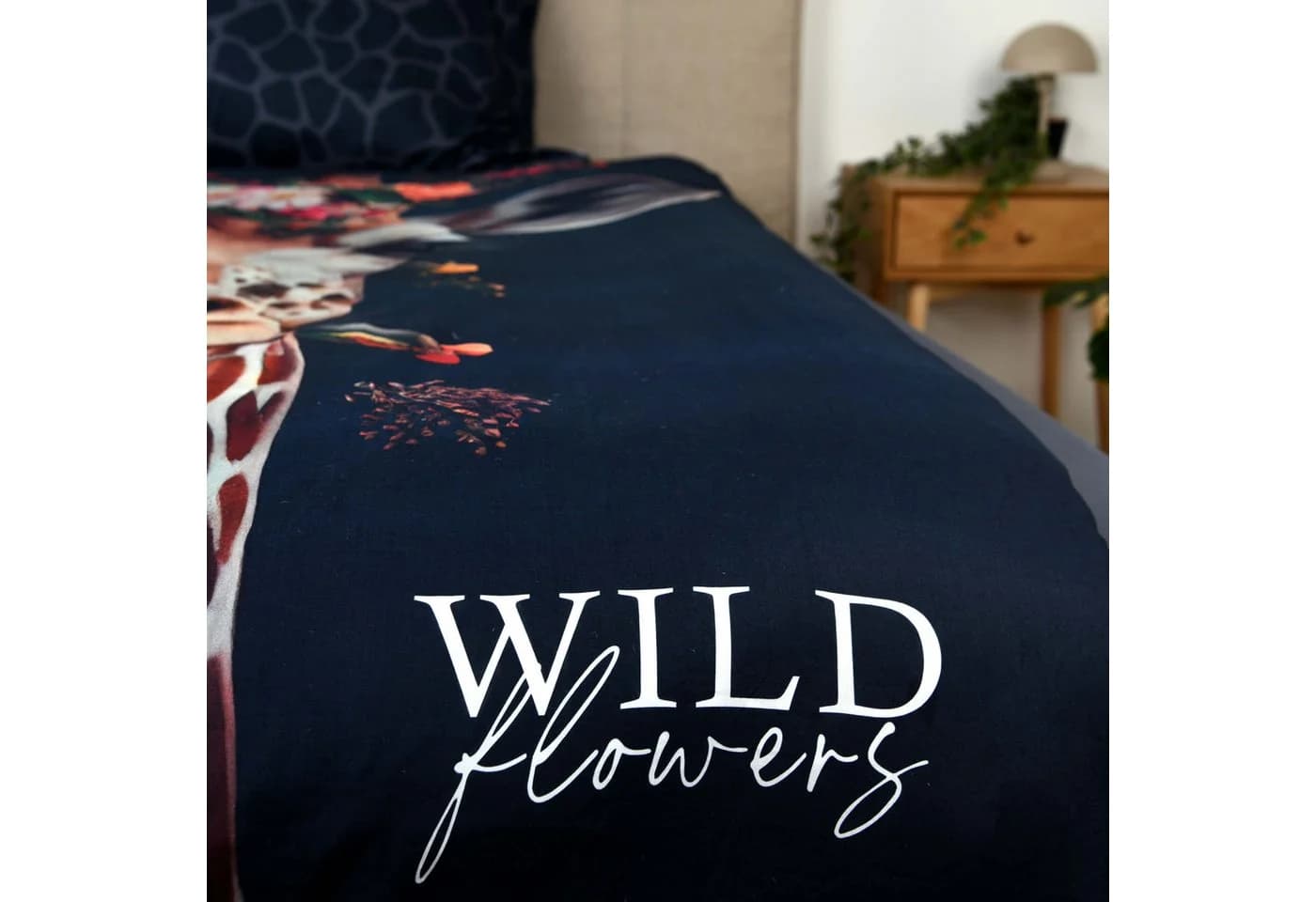 Herding Bettwäsche Wild Flowers Giraffe 100% Baumwolle - Bild 3