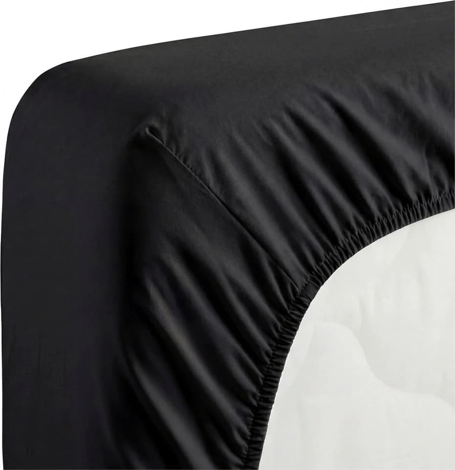 Spannbettlaken Tom Tailor Home Jersey Schwarz - Bild 3