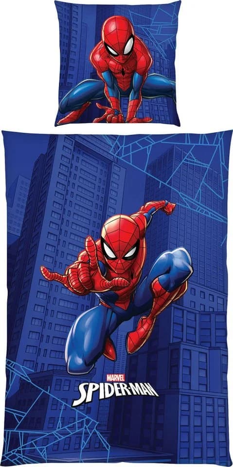 Herding Kinderbettwäsche Spiderman Renforcé 100% Baumwolle - Bild 2