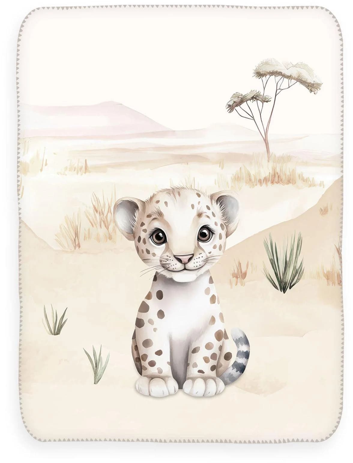 Baby Best Babydecke Kleiner Leo Bunt Polyester