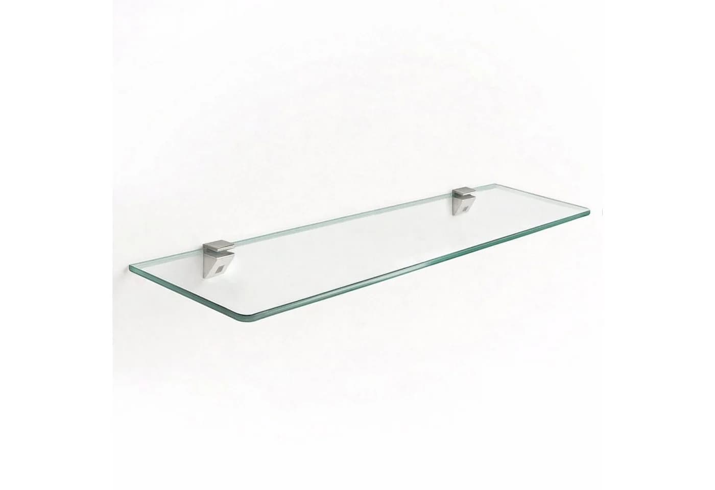 Tulup Glasregal Wandhalterung Transparent Verchromt - Bild 2