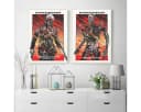 TPFLiving Leinwanddruck Terminator Motiv Bunt Ohne Rahmen Bild 1