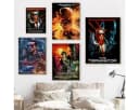 TPFLiving Leinwanddruck Terminator Motiv Bunt Ohne Rahmen Bild 3