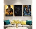 TPFLiving Leinwanddruck Terminator Motiv Bunt Ohne Rahmen Bild 4
