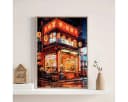 TPFLiving Leinwanddruck Japan Anime Tokio Kirschblüte Bild 3
