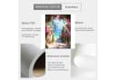 TPFLiving Malen nach Zahlen Leinwand Set Blau 20x30cm Bild 1