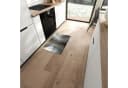 Primedeco Küchenteppich Metallrahmen Silber PVC Rutschfest Bild 1