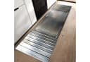 Primedeco Küchenteppich Metallrahmen Silber PVC Rutschfest Bild 2