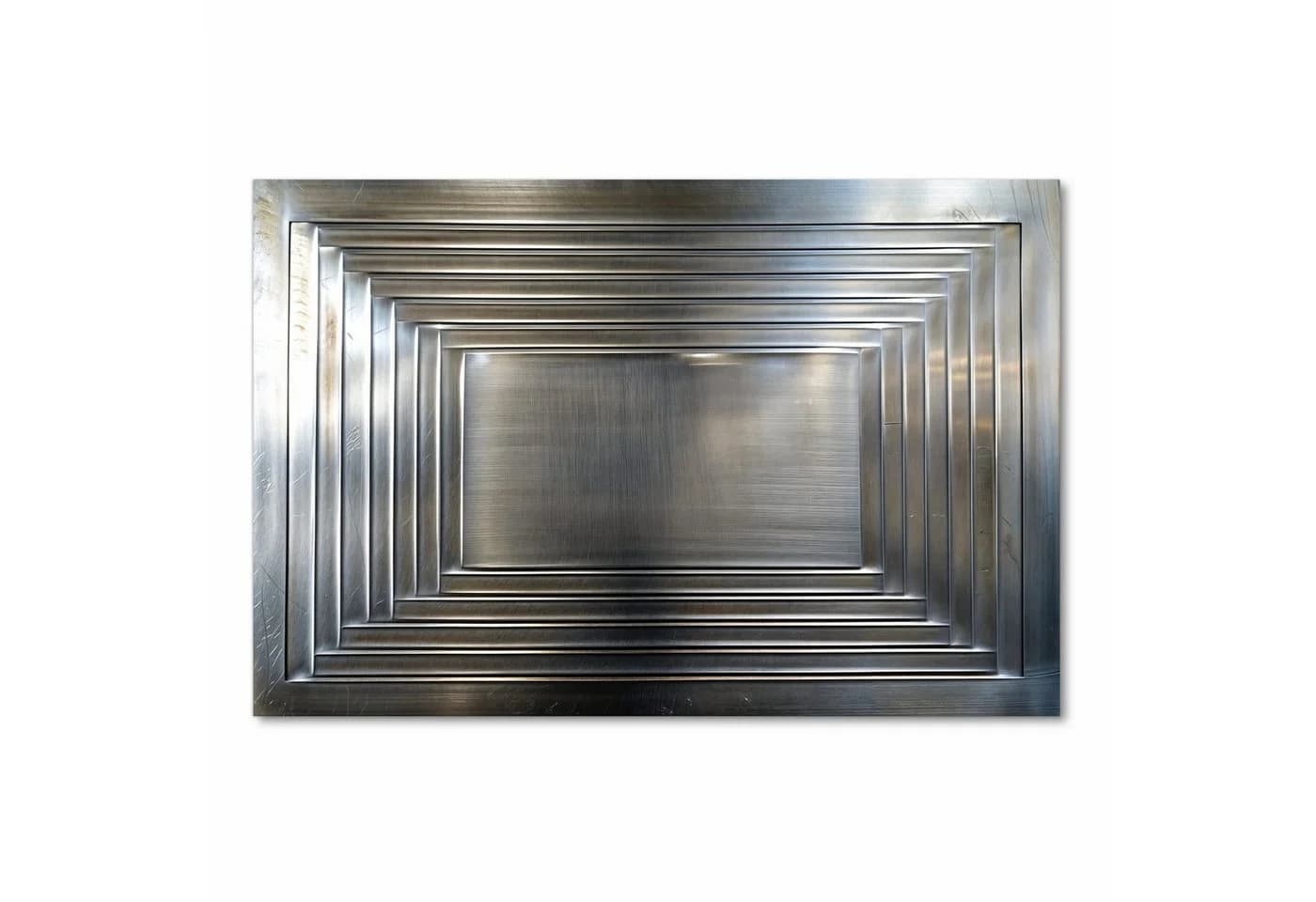Primedeco Küchenteppich Metallrahmen Silber PVC Rutschfest - Bild 3