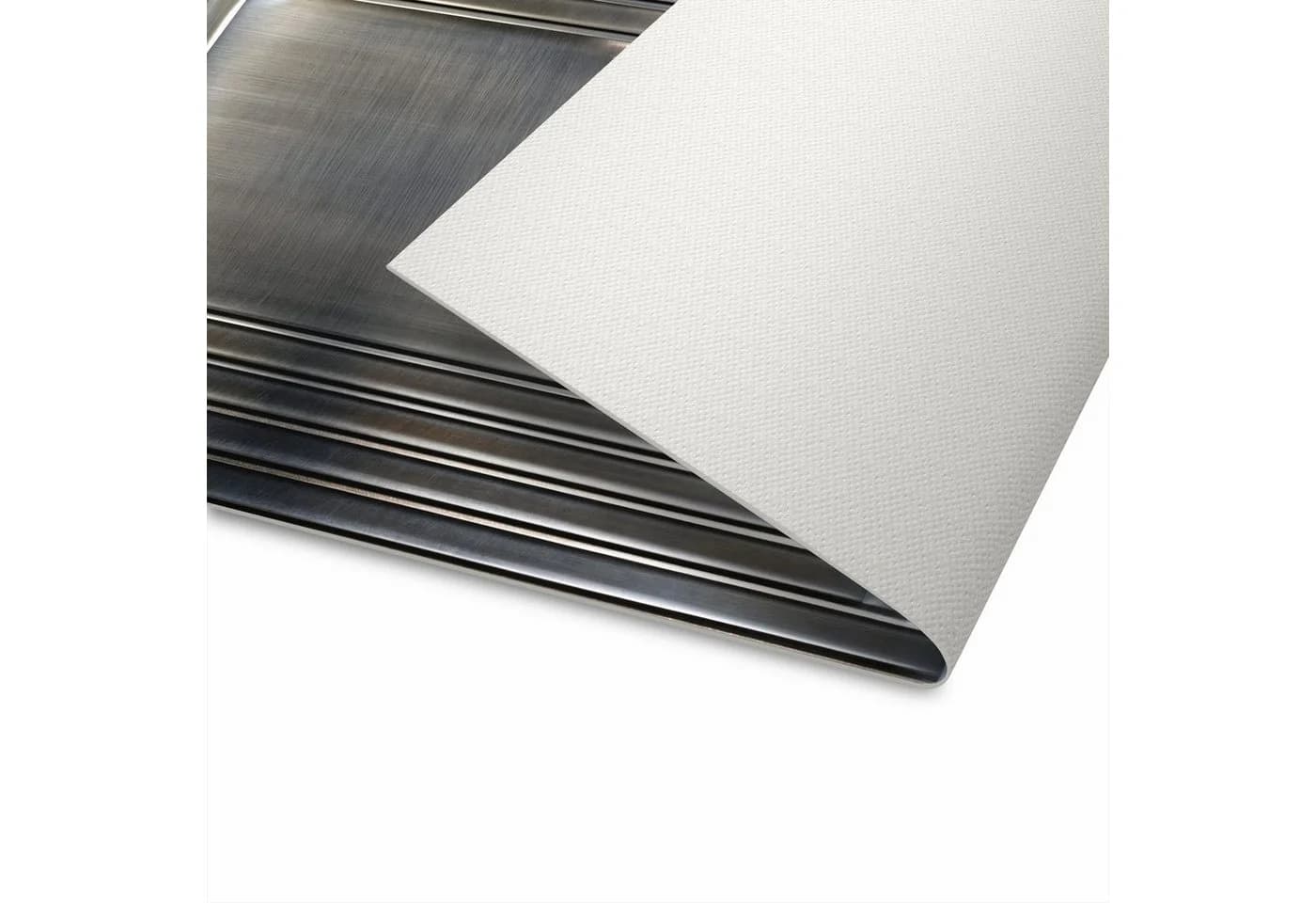 Primedeco Küchenteppich Metallrahmen Silber PVC Rutschfest - Bild 5