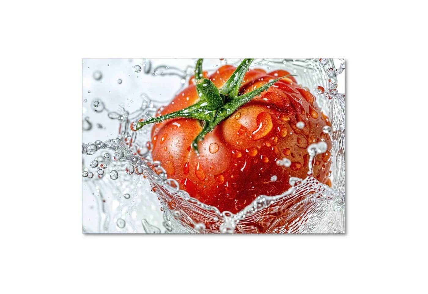 Primedeco Küchenteppich Tomate im Wasser PVC Rutschfest Abwaschbar - Bild 3