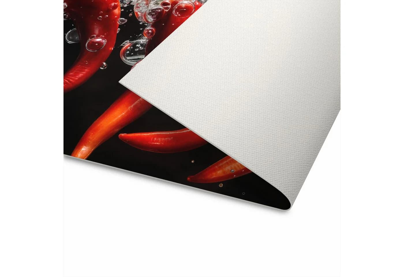 Primedeco Küchenteppich Chili unter Wasser PVC rutschfest abwaschbar Läufer - Bild 5