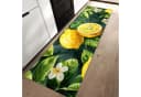 Primedeco Küchenteppich Zitronenmuster PVC rutschfest abwaschbar Läufer Bild 2