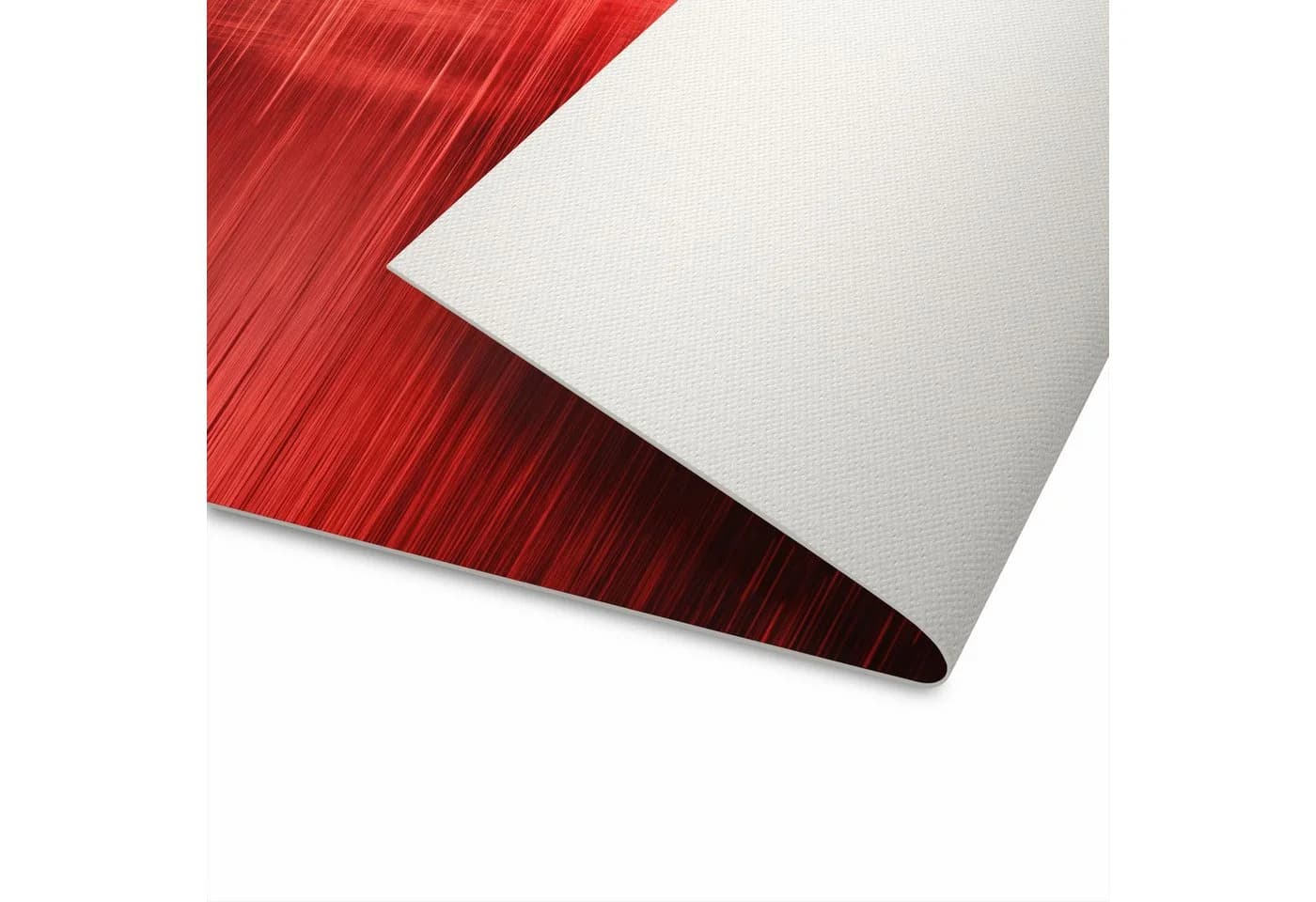 Primedeco Küchenteppich Rote Textur PVC Rutschfest Abwaschbar - Bild 5