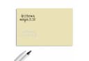 Primedeco Memoboard Metall Beiger Hintergrund – beschreibbar & magnetisch Bild 1