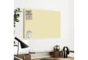 Primedeco Memoboard Metall Beiger Hintergrund – beschreibbar & magnetisch Bild 4