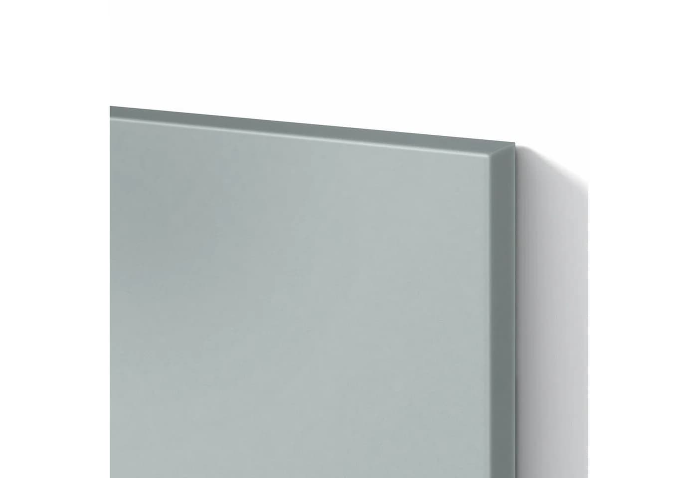 Primedeco Memoboard Metall Grauer Hintergrund III Magnetisch Beschreibbar - Bild 5