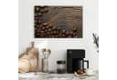 Primedeco Memoboard Metall Kaffeebohnenholz beschreibbar magnetisch Bild 3