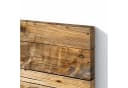 Primedeco Memoboard Metall Holzdielenmaserung Beschreibbar Magnetisch Bild 5