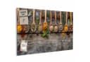 Primedeco Memoboard Metall Sanfte Küchengewürze Magnetisch Beschreibbar Bild 2