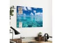 Primedeco Memoboard Metall Meereshorizont beschreibbar magnetisch Bild 4