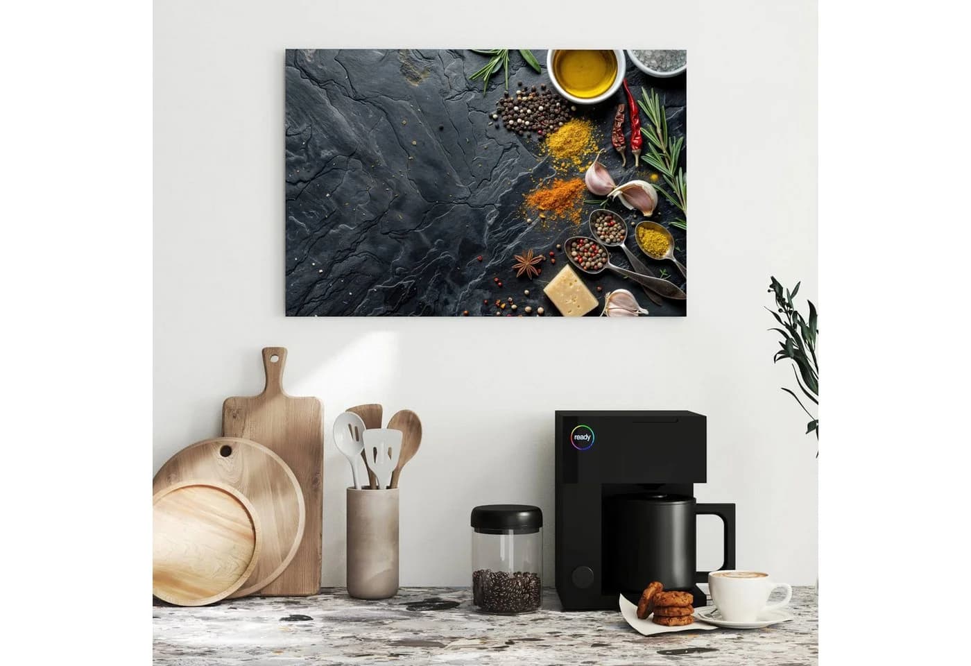 Primedeco Memoboard Metall Küche Zutaten beschreibbar magnetisch - Bild 3