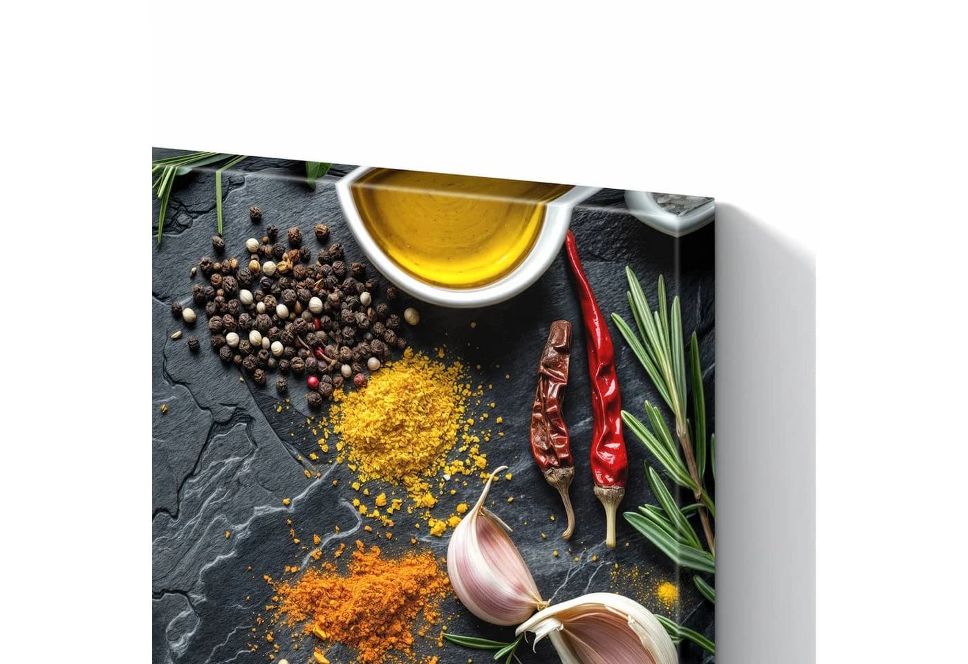 Primedeco Memoboard Metall Küche Zutaten beschreibbar magnetisch - Bild 5