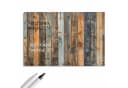 Primedeco Memoboard Metall Holzwandpaneele beschreibbar magnetisch Bild 1