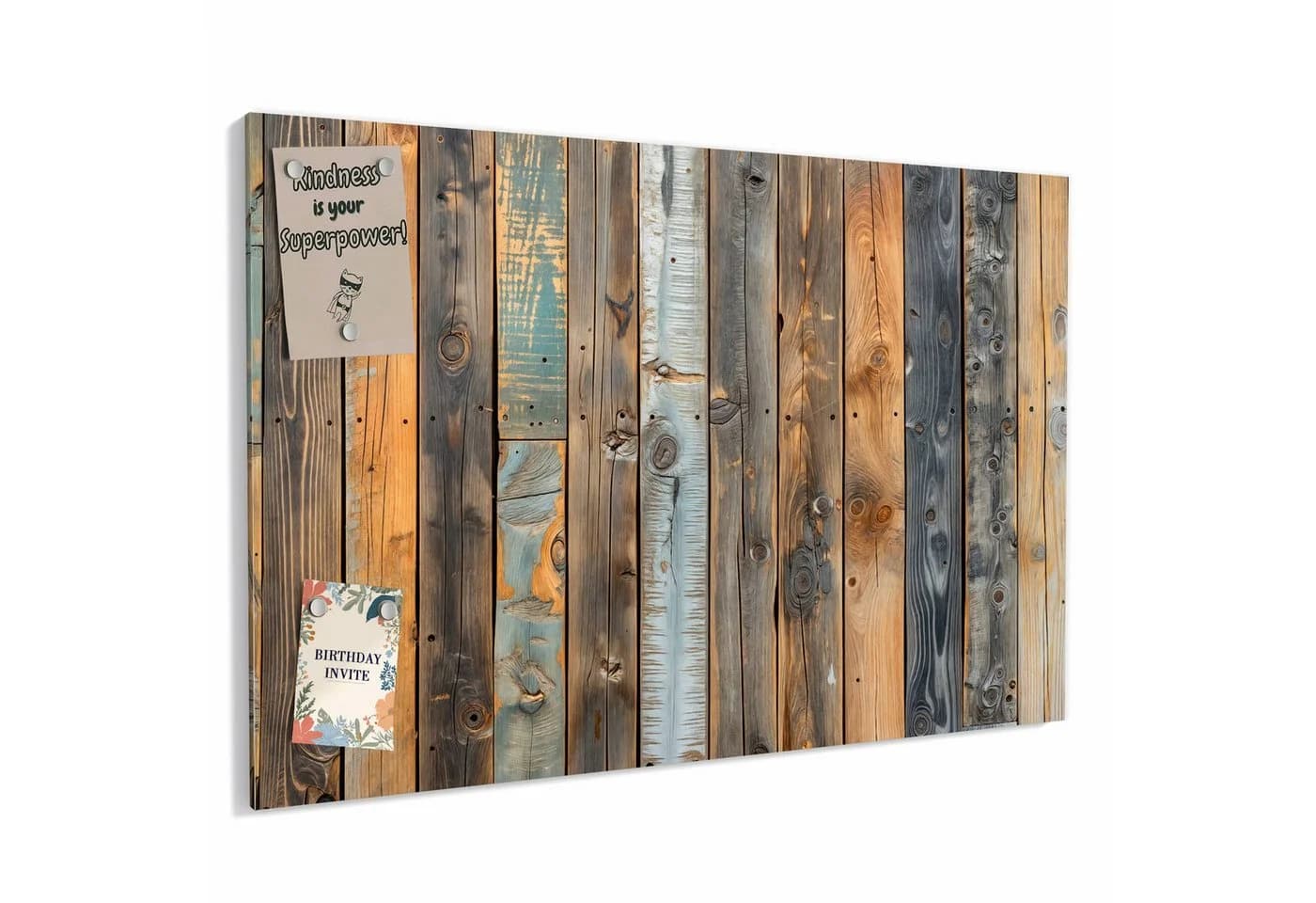Primedeco Memoboard Metall Holzwandpaneele beschreibbar magnetisch - Bild 2