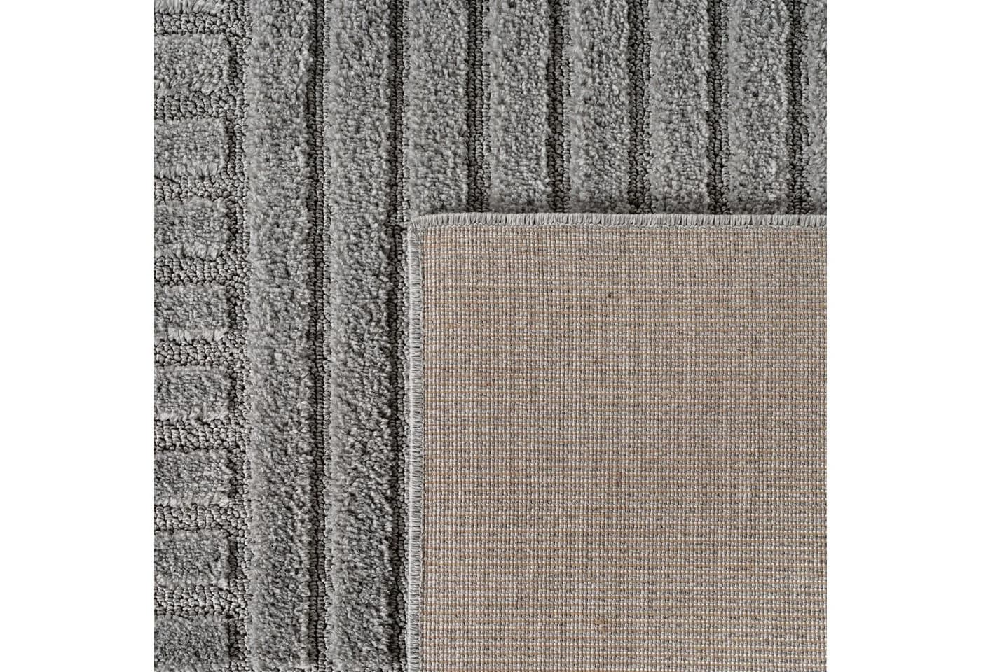Teppium Hochflor-Teppich Boho-Design Rund 20 mm Skandinavischer Stil - Bild 5