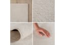 Teppium Bouclé-Teppich Creme Rund Bild 1
