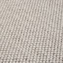 Teppium Bouclé-Teppich Creme Rund Bild 5