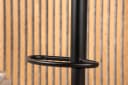 Luxusbetten24 Barhocker Adoro 2er Set Schwarz Stahl Kunststoff Bild 4
