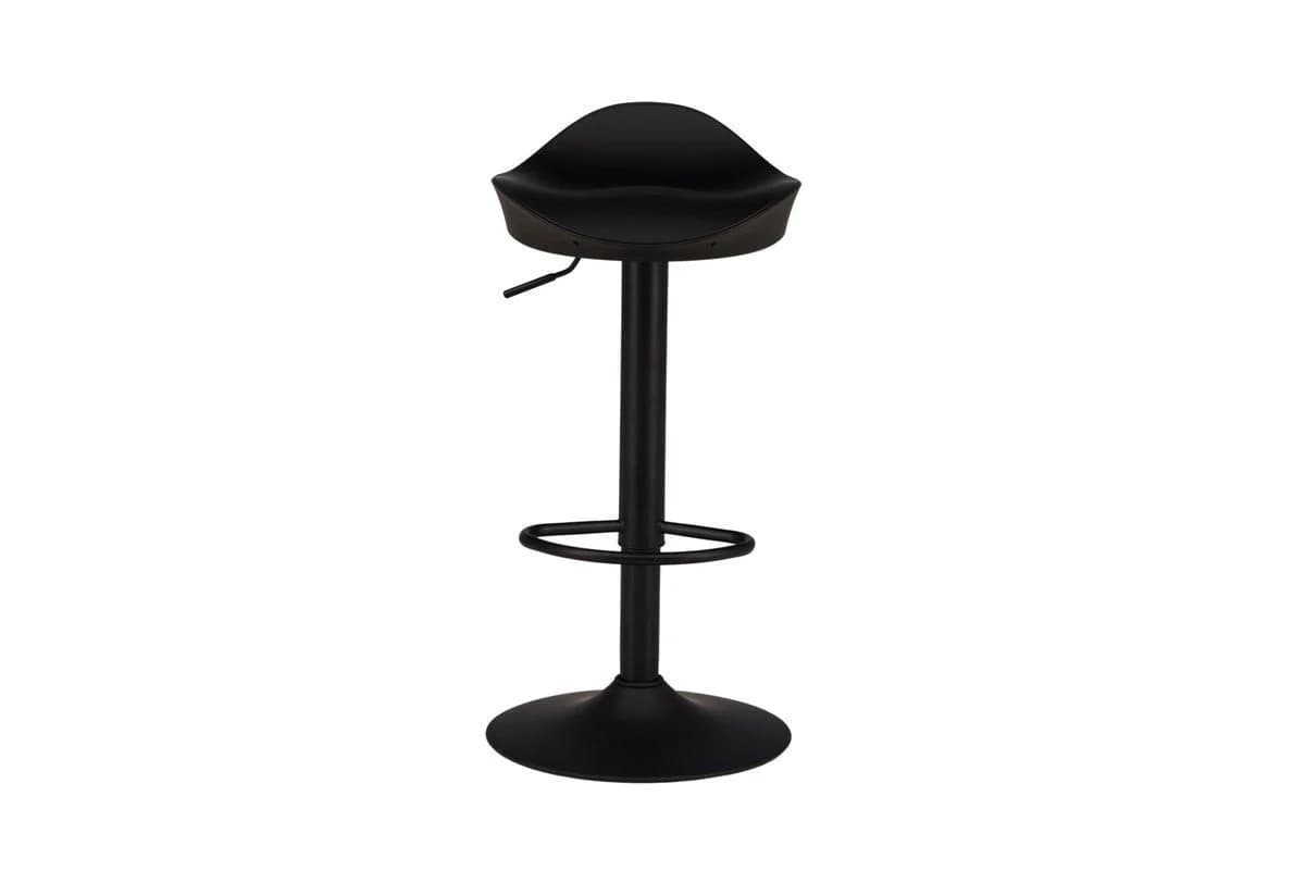 Luxusbetten24 Barhocker Adoro 2er Set Schwarz Stahl Kunststoff - Bild 5