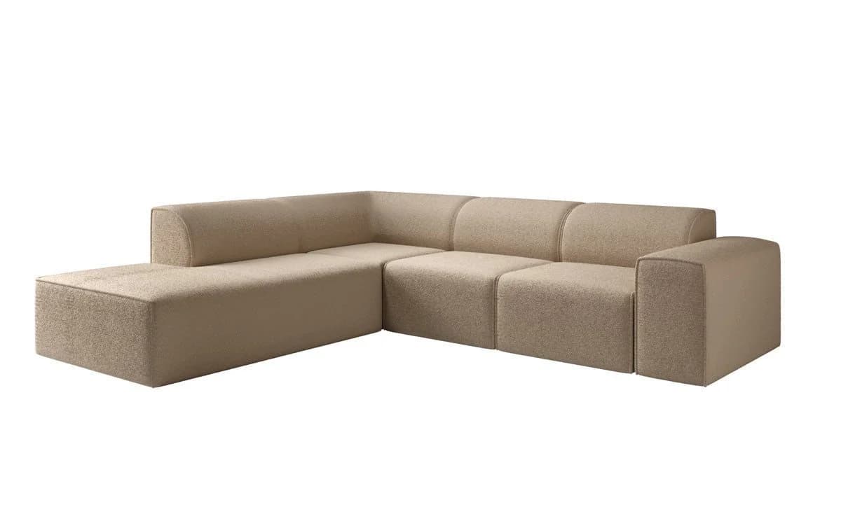Luxusbetten24 Designer Sofa Idiola L in Teddy Bouclé Beige - Bild 2