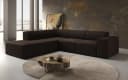 Luxusbetten24 Sofa Designer Idiola L Teddy Bouclé Braun Bild 1