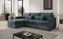 Luxusbetten24 Schlafsofa Designer Sofa Roma in Cord mit Stauraum Bild 1