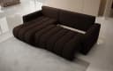 Luxusbetten24 Schlafsofa Giulio L Braun mit Schlaffunktion und Stauraum Bild 3