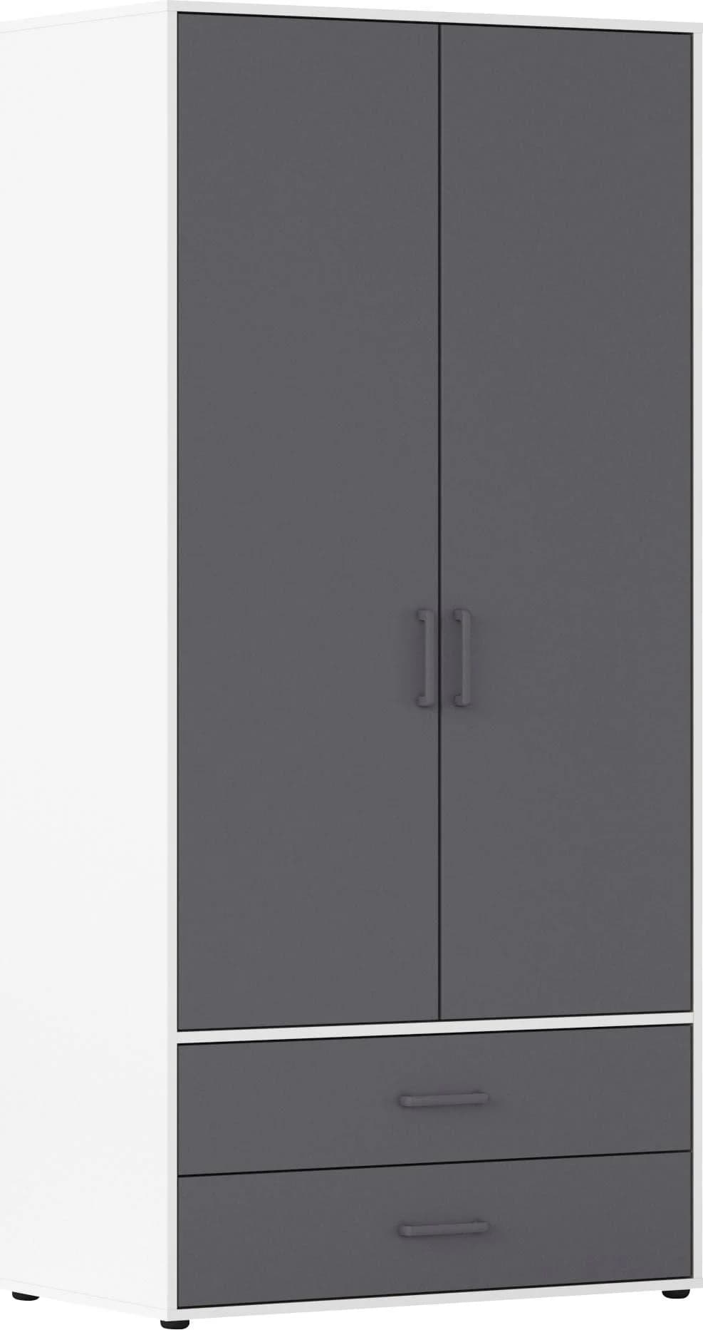 Drehtürenschrank RAUCH Kleiderschrank Garderobe Wäscheschrank Voyager