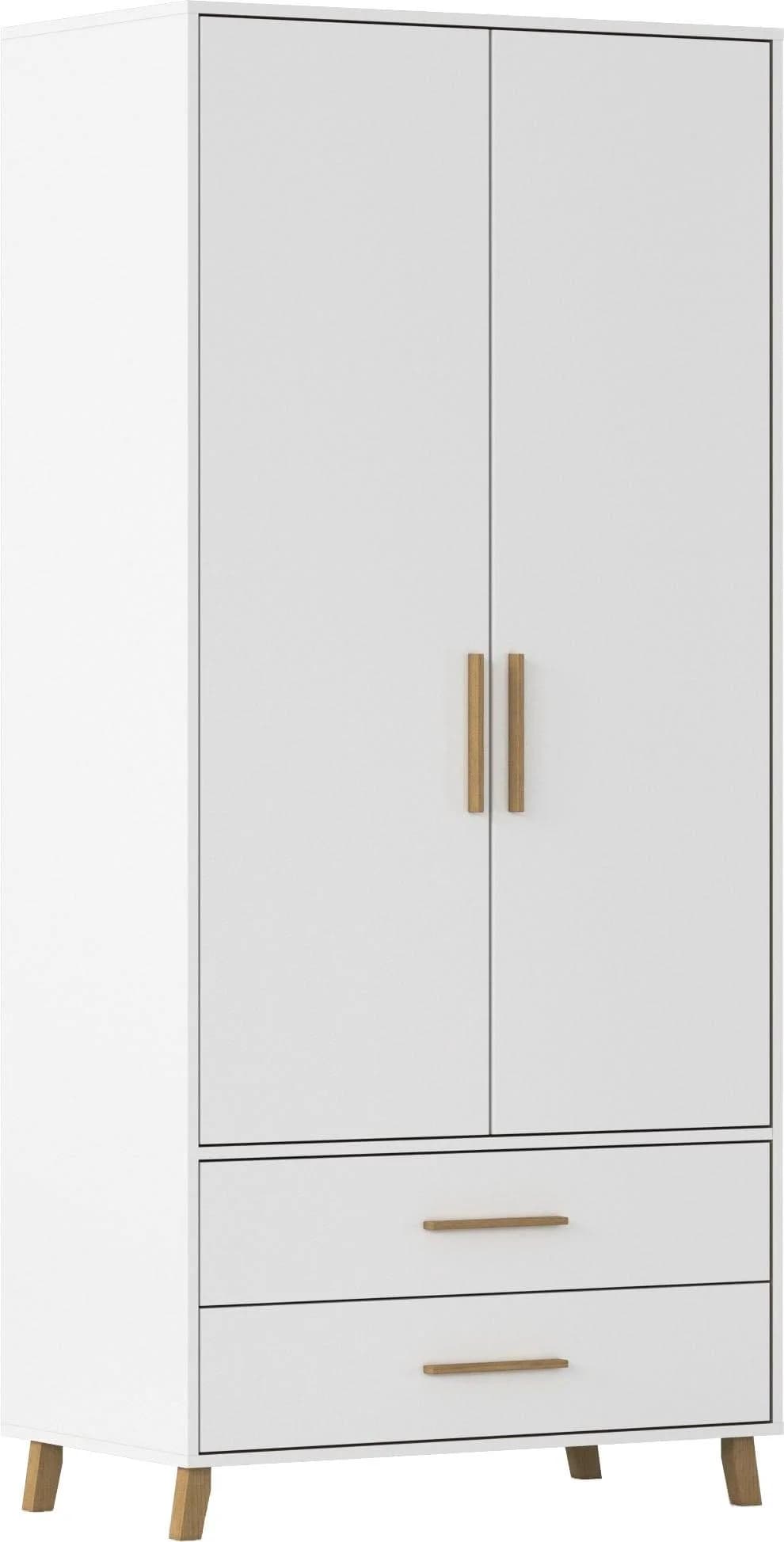Rauch Drehtürenschrank Kleiderschrank Garderobe Shinjo Alpinweiß